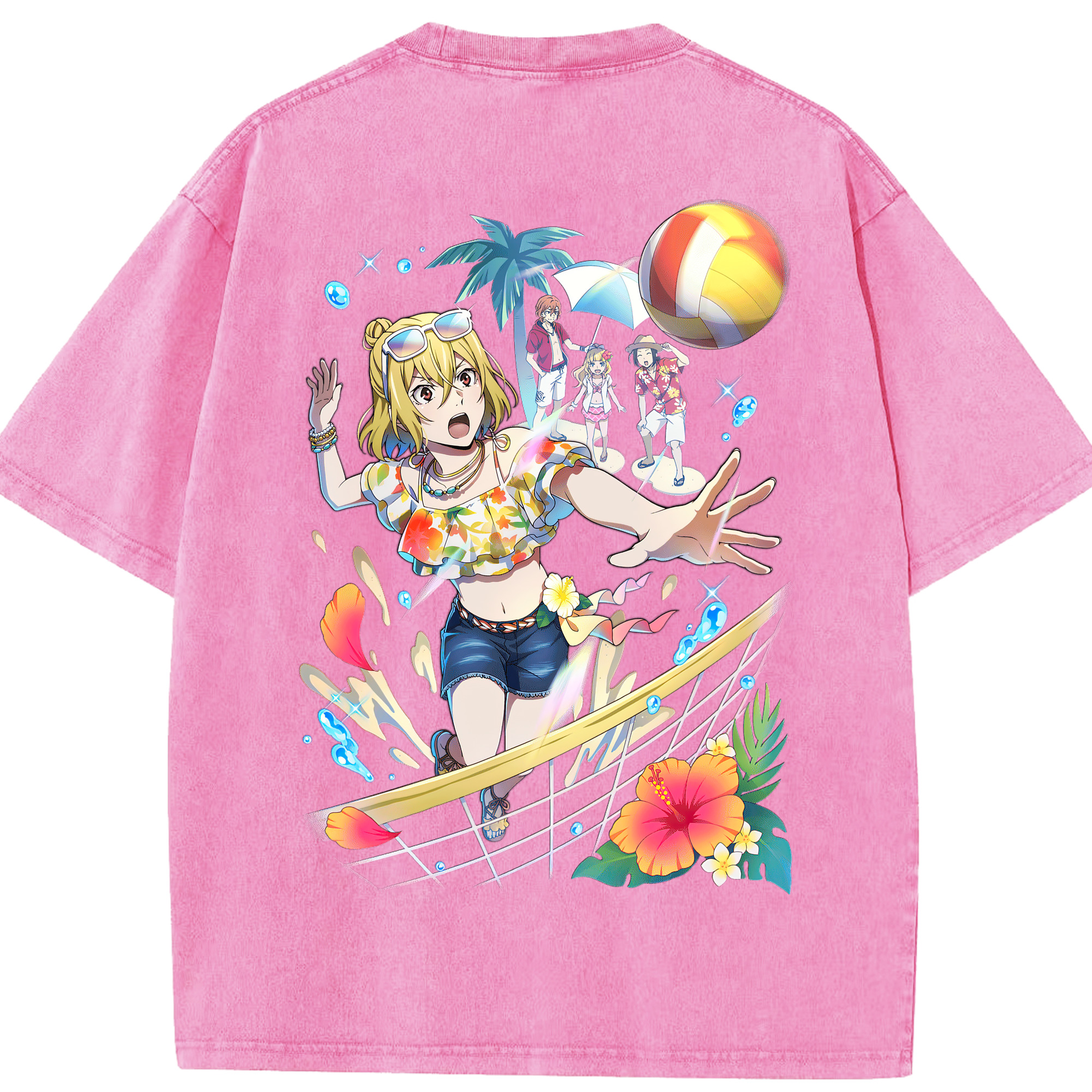 （画像用） 文豪ストレイドッグス Bungo Stray Dogs 綿100% ヴィンテージ風 半袖Tシャツ（背面プリント）